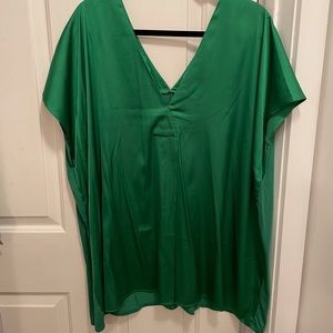 Satin women’s 3x Blouse, Addition Elle